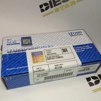 Вкладыши шатунные 6D15,6D16,6D17, 6M60, STD, ME999892, IZUMI
