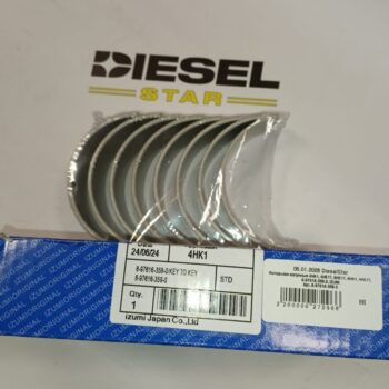 Вкладыши шатунные 4HK1, 4НЕ1T, 6HE1T, 6HK1, 4HG1T, 8-97616-358-0, IZUMI