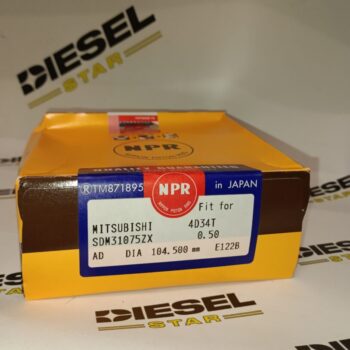 Кольца поршневые 4D34T, 0.50, NPR SDM31075ZX