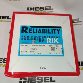 Кольца поршневые 6HE1, STD, RIK 17175