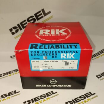 Кольца поршневые H06CTA, STD, RIK 15360 Кольца поршневые H06CTA, STD, RIK 15360