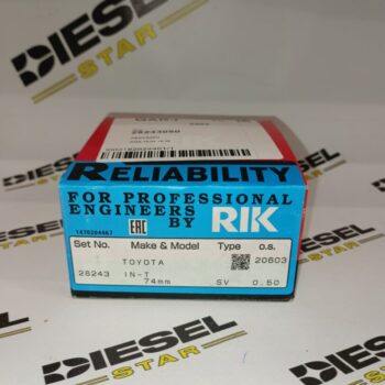 Кольца поршневые 1NT 0.50, RIK 28243