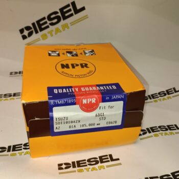 Кольца поршневые 6BG1, STD, SDI10104ZZ