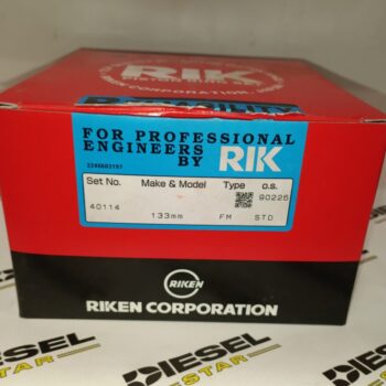 Кольца поршневые D6CA, STD, 40114, RIK