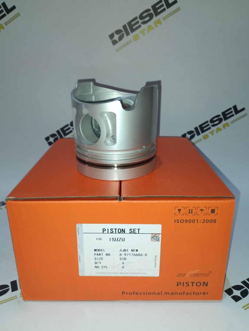 Поршни 4JB1 NEW, STD, ALFIN, 8-97176-606-0, HEATSPIN Поршни 4JB1 NEW, STD, ALFIN, 8-97176-606-0, HEATSPIN