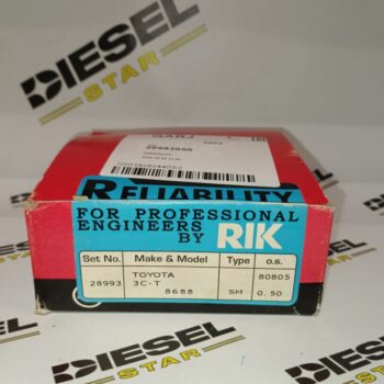 Кольца поршневые 3CT, 1DZ, 0.50, RIK 28993