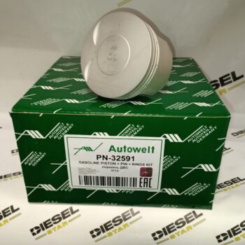 Поршни 4B11 с кольцами комплект 4 шт., 0.50, PN-32591, AUTOWELT