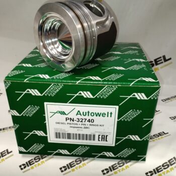 Поршень D4CB, STD, с кольцами комплект 4 шт., PN-32740, AUTOWELT