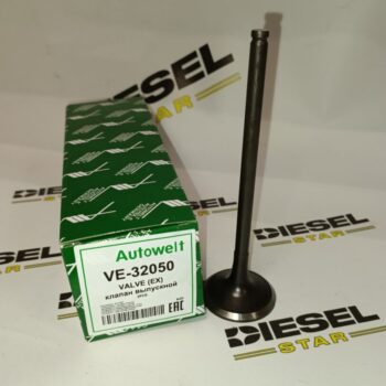 Клапан выпускной G6DA, G6DB, G6DC, G6DJ VE-32050, AUTOWELT Клапан выпускной G6DA, G6DB, G6DC, G6DJ VE-32050, AUTOWELT