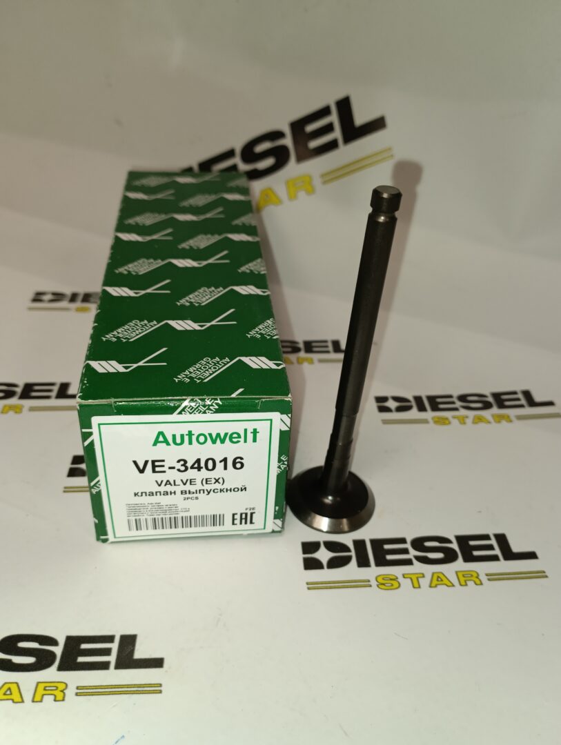 Клапаны выпускные. 4AFE, 7AFE, VE-34016, AUTOWELT Клапаны выпускные. 4AFE, 7AFE, VE-34016, AUTOWELT