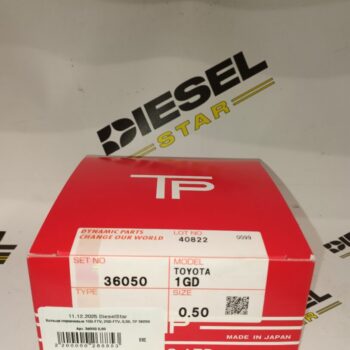 Кольца поршневые 1GD-FTV, 2GD-FTV, 0,50, TP 36050 Кольца поршневые 1GD-FTV, 2GD-FTV, 0,50, TP 36050