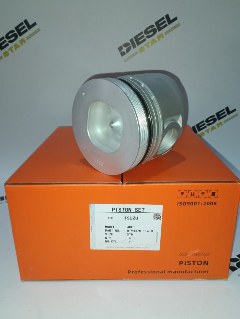 Поршни 4BE1, STD, ALFIN, 8-94478-116-0, HEATSPIN Поршни 4BE1, STD, ALFIN, 8-94478-116-0, HEATSPIN