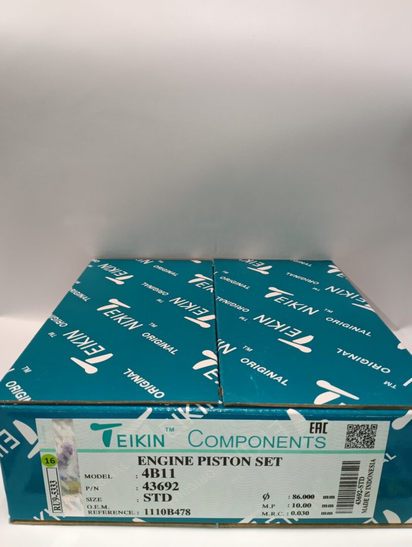 Поршни 4B11, STD, 1110B478, TEIKIN, 43692 Поршни 4B11, STD, 1110B478, TEIKIN, 43692
