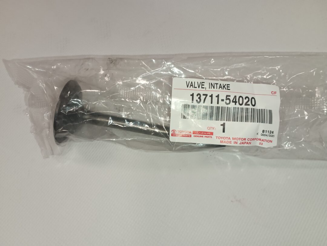 Клапан впускной 1H#, 2L, 3L, 1KZ, 13711-54020, TOYOTA Клапан впускной 1H#, 2L, 3L, 1KZ, 13711-54020, TOYOTA