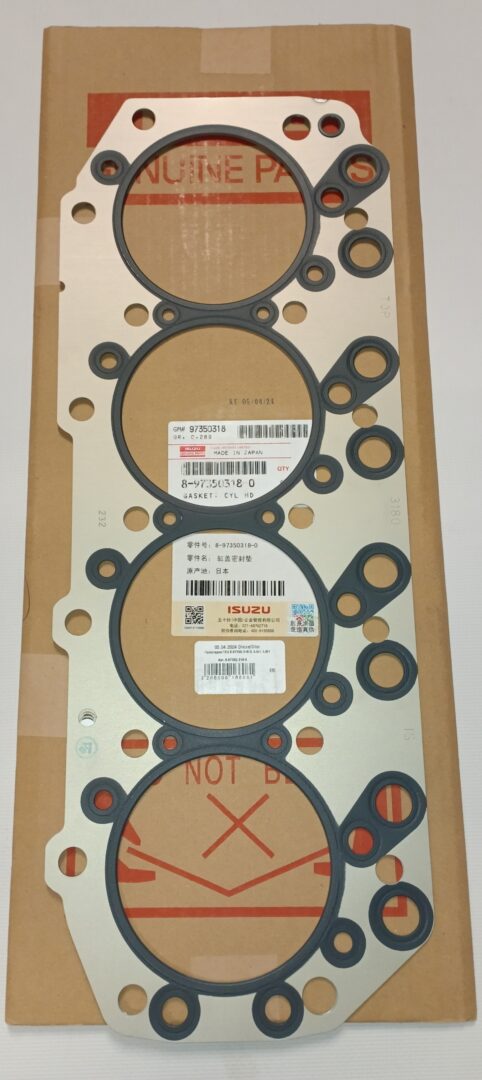 Прокладка ГБЦ 8-97350-318-0, 4JA1, 4JB1 ISUZU Прокладка ГБЦ 8-97350-318-0, 4JA1, 4JB1 ISUZU