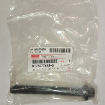 Болт головки блока цилиндров 4HG1, 4HF1, 6HK1,  8-97077-638-0, ISUZU