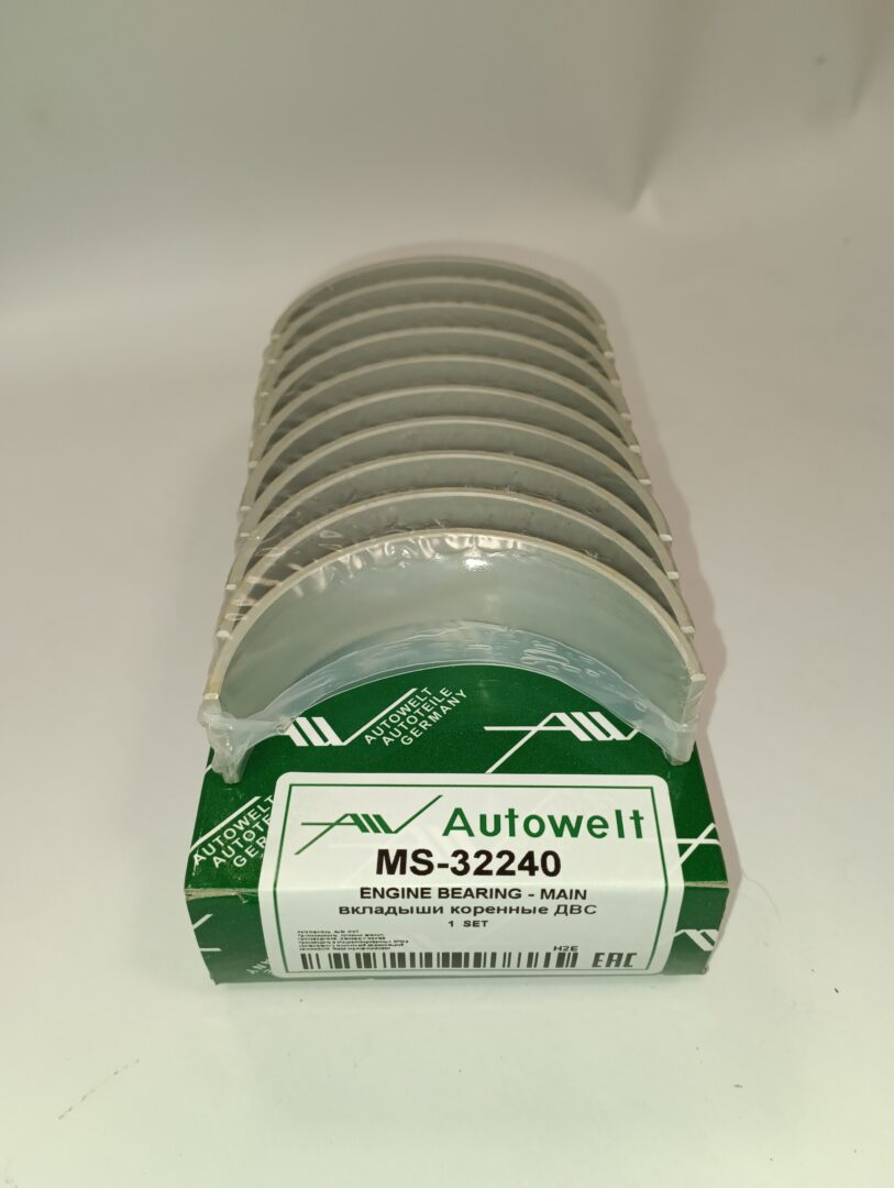Вкладыши коренные D4HA, D4HB, STD, MS-32240, AUTOWELT Вкладыши коренные D4HA, D4HB, STD, MS-32240, AUTOWELT
