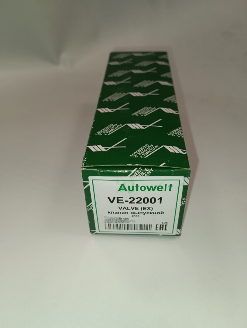 Клапан выпускной JL473ZQ5/JL473ZQ7, VE-22001, AUTOWELT Клапан выпускной JL473ZQ5/JL473ZQ7, VE-22001, AUTOWELT