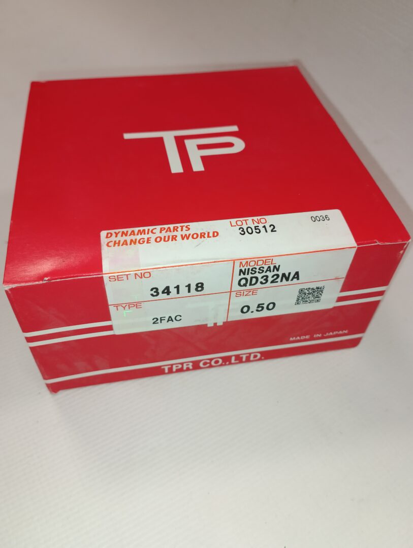 Кольца поршневые QD32, 0.50, TP 34118 Кольца поршневые QD32, 0.50, TP 34118