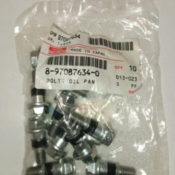 Болт поддона 4HF1, 4HG1, 4HJ1, 4HK1, 8-97087-634-0 ,ISUZU