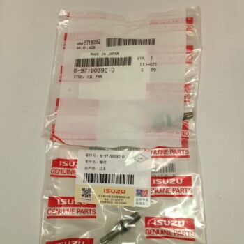 Болт поддона 4HF1, 4HG1, 4HJ1, 4HK1, 8-97190-392-0 ,ISUZU